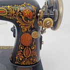 Singer 66 Red Eye G Series 1918 With  Electric Motor Very Nice Paint Works Well