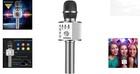 Portable Handheld Karaoke Mic With Bluetooth  Perfect For Parties   Birthdays