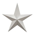 Farmhouse White Barn Star 36  White