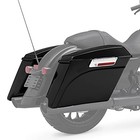 Motorcycles Saddlebags 5  Stretched Saddlebags Fit For Harley 1993-2013 Touring