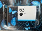 Hp 63 Black Ink Cartridge Works W  Hp Deskjet 1112  2130  3630 Exp  06 2026