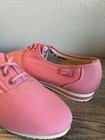 Vtg 1984 Women s Nike Shoes Sz 8 Pink Canvas Low Top Korea Made 80s