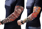 Temporary Tattoo Sleeves - Slip-on Arm Sunscreen Body Art Stockings