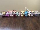 Lps Littlest Pet Shop Plush Vip Lot - 11 Pieces- Hasbro 2007