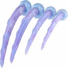 Super Long Plug Anal Colourful Dildos For Women Soft Butt Plug With Suction Cup