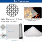 Stainless Steel Wire Mesh Filter Screen Roll 30 Mesh