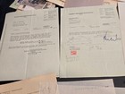 Military Transport Third Reich Era German Huge Lot Of Documents Letters 45  Pcs 