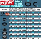 14 Size Water Hose Washers And 18 Size Nitrile O Ring Washers Set  680 Pcs