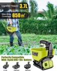 3 7l Seed Spreader For Ryobi 18v Battery Handheld Fertilizer Spreader For Lawns