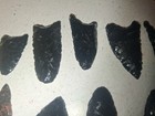 Handmade Arrowheads 10 Piece Collection Lot   14 