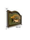 Sign Old Bass Lodge Plaque 3d Fish Wall Mount Cabin Garage Man Cave Decor