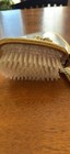 Vintage Inspired 24k Gold Plated Vanity Mirror And Brush Set With Floral Design