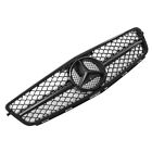 Black Grille W star Grill For Mercedes Benz W204 C-class C250 C280 C300 2008-14