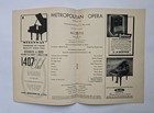 Vintage 1951 52 Metropolitan Opera Program Alcestis Calzabigi Herbert Graf Show