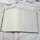 Secretary s Record Of Correspondence Vtg Green Accounting Ledger Book Unused 