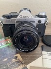 Canon Ae-1 Program 35mm Film Camera W  Sigma 28mm F 2 8 Lens