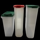 Tupperware Mixed Lot Of Modular Mates  Set Of 3 Mcm Collectible Food Storage