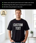 Graduation Custom Photo T-shirt Front Back Print Personalized Student Tee