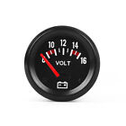 2 Inch 52mm Universal Mechanical Car Volt Voltmeter Voltage Meter Gauge 8 16v