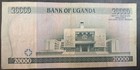 2005 Uganda 20000 Shillings P46b  Bp571637 
