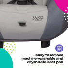 Cosco Kids Entrada Convertible Car Seat Infant Toddler Shady Day Grey