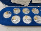      1990-1994 Powered Flight In Canada 10-coin  20 Silver Proof Set W gold