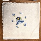 10 Vintage Fancy Hankies W  Lace Embroidery Appenzell Labels Handkerchiefs