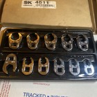 Lot Of 21 Sk Crowfoot Wrench Set Metric And Sae Read Initials Etched