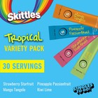 Skittles Zero Sugar Variety Pack Singles-to-go Powdered Drink Mix  Tropical  30