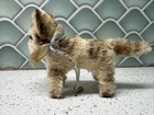 Steiff Tiny Tabby Cat 1950s 4 In Mohair Plush Kitty No Id Vtg Doll Pet