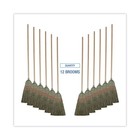 Boardwalk 920yct 55  Mixed Fiber Maid Broom - Natural  12 ct  New