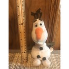 Disney Frozen Olaf Ty Beanie Babies Plush Snowman White Shimmer 7 5 Inch