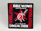 Revolution Brewing Chicago Lot Of 3 Stickers