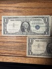  3   1 Silver Certificates One Is A Star Note - Lot Of 3 Cool Rare Serials  28