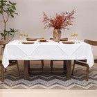 Linen Tablecloth For Rectangle Table With 4pcs Linen Napkins 100  Pure Linen