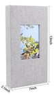Fabric Photo Album 4x6 300 Pockets large Capacity Photo Book Slip-in Picture    
