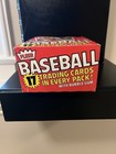 1981 Fleer Baseball Wax Box - Empty Display Box Display - No Packs Or Cards