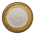 Aladdin Resort Casino Ten Dollar  999 Silver Gaming Token The London Club
