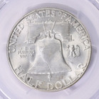 1953-s Franklin Half Dollar Pcgs Ms65