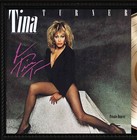 Tina Turner Private Dancer Cherry Wood Reproduction Signature Record Display