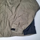 Dryjoys By Footjoy Waterproof Golf Rain Jacket Men s Xl Tan brown Black Full Zip