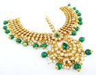 Ethnic Polki Ad Matha Patti Ethnic Indian Jewelry Fashion Head Decoration Tikka