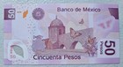 Mexico 50 Pesos 2004 Series A Polymer Unc