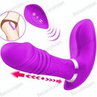 Thrusting Vibrating Women Panties Massager Wireless Remote Control Underwear Us