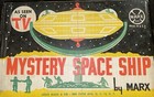 1960s Vintage Toy Mystery Space Ship By Marx Almost Complete W  Box