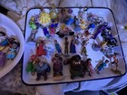 Huge  Lot  Disney Figures Mixed  Figures    Cake Toppers-located Lib 4 Shelf