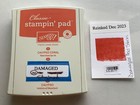 Stampin Up Ink Pad Calypso Coral In Color 2011 Retired Classic Case  As Is Flaw