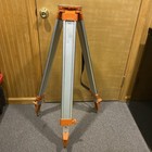 Heavy Duty Aluminum Survey Transit Laser Tripod W  Telescoping Legs And Strap