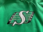 Saskatchewan Roughriders Hood Pullover Jacket  Size X-large Cfl Hoodie