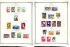 China Stamp Collection On 24 Scott Spcialty Pages  1962-1970  pp 